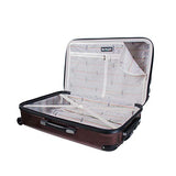 Mia Toro Italy Lustro Hardside 31 Inch Spinner Luggage, Blue