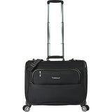 Traveler'S Choice Carry-On Spinner Garment Bag, Black, One Size