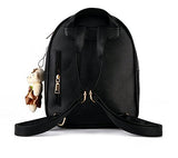 Yaagle Emboss Pu Casual College Shoulder Women Girls Bag With Bear Decorations