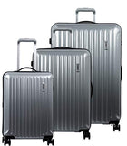 Bric's Riccione 3-Piece Trolley Set (21"/27"/30") (Brushed Silver)