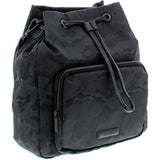 Kenneth Cole Reaction Womens Ruby Faux Leather Trim Backpack Black Medium