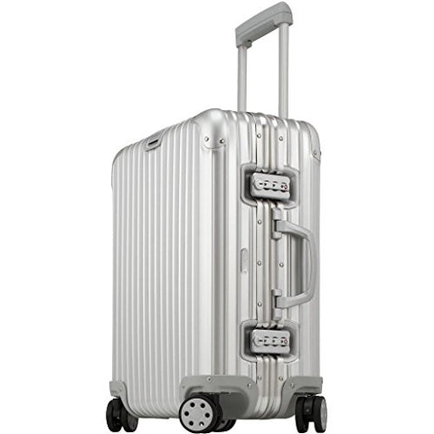 Rimowa Topas IATA Luggage 22" Inch Multiwheel 45.0 L Suitcase Silver