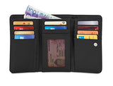 Pacsafe Rfidsafe Lx100 Anti-Theft Rfid Blocking Wallet, Black