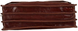 Floto Venezia Olive (Honey) Brown Briefcase Attache Lap-top Case