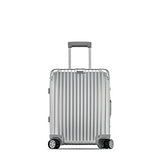 Rimowa Topas IATA Carry on Luggage 20"Inch Cabin Multiwheel 32L Suitcase Silver