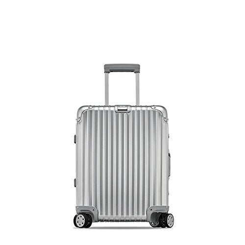 Sold at Auction: Rimowa, RIMOWA TOPAS SILVER 21 MULTI WHEEL CABIN CARRY ON