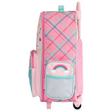 Stephen Joseph Kids Classic Rolling Luggage, Pink Unicorn, One Size