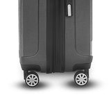 Gabbiano Avila 3 Piece Expandable Hardside Spinner Luggage Set (Dark Grey)