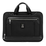 Travelpro Luggage Platinum Elite 16" Expandable Business Briefcase, Shadow Black, One Size