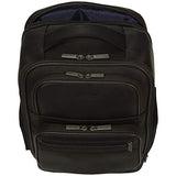 Kenneth Cole Reaction Colombian Leather Double Gusset 15.6” Computer Backpack, Brown One Size