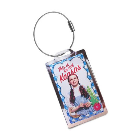 The Wizard Of Oz Metal Luggage Tag