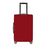 Washable Luggage Cover Spandex Suitcase Cover Protective Fits 19-32inch Luggage Zipper Carry On Covers Wine Red