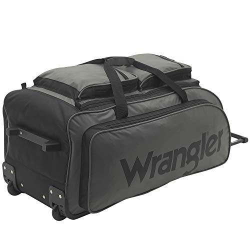 Shop Wrangler Wesley Rolling Duffel Bag, Tann – Luggage Factory