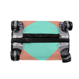 Suitcase Cover Block Colorful Luggage Cover Travel Case Bag Protector for Kid Girls