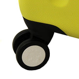 World Traveler Aria 3-Piece Hardside Spinner Luggage Set, Yellow