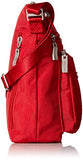 Baggallini Pocket Lightweight Crossbody Bag–Spacious, Water-Resistant Travel Purse With Rfid