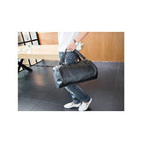 Berchirly Mens Messenger Laptop Bag Business Travel Duffel Weekender Bag Black