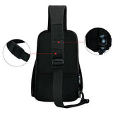 ABage Men's Crossbody Bag Waterproof Travel Gym Sports Chest Pack Sling Backpack Sack, Coffee