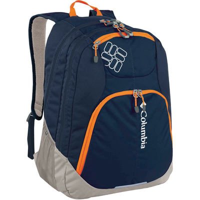Columbia Sportswear Rogue River Backpack Navy/Khaki/Orange