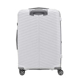 Samsonite Varro Spinner Unisex Medium White Polypropylene Luggage Bag GE6005002