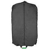 DALIX 39" Garment Bag Cover for Suits and Dresses Clothing Foldable w Pockets (Dark Green)