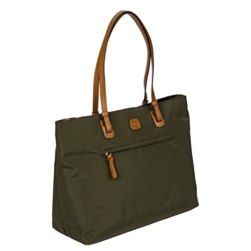Bric's Women's x-Travel 2.0 Ladies' Business Laptop|Tablet Tote Bag, Olive One Size