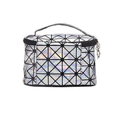 New Ladies Multifunctional Cosmetic Bag Flash Diamond Leather Organizer Cosmetic Storage Bag