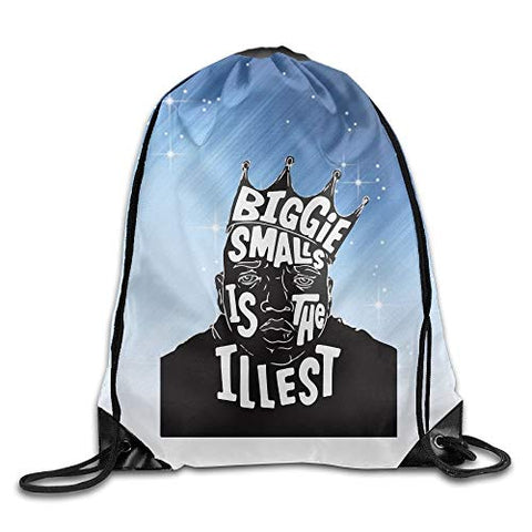 GBMVN Biggie Smalls Is The Illest Preview Unisex Drawstring Gym Sack Sport Bag