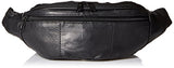 Buxton Women's 3-Zipper Bike Bag, Black