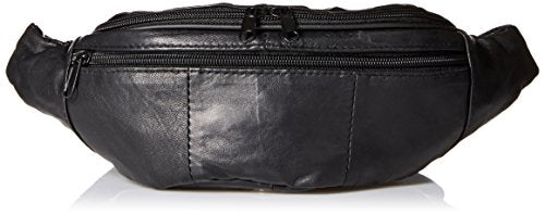 Buxton Women's 3-Zipper Bike Bag, Black