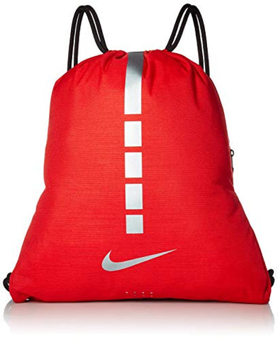 Nike Hoops Elite Basketball Gym Sack - Red/Grey