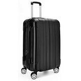 Fochier 3 Piece Expandable Spinner Luggage Set Lightweight Suitcase