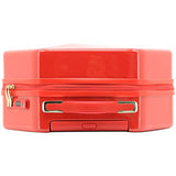 kensie Women's 20" or 2 Piece Gemstone TSA Lock Luggage Set, Red, Inch Carry-On