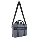 Vangoddy Chrono Series Grey Messenger Tote Bag For 15.6" To 16" Tablet Laptop Notebook Chromebook