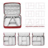 Electronic Organizer Travel Universal Cable Organizer Electronics Accessories Cases for Cable, Charger, Phone, USB, SD Card