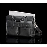 Top Loading Leather Briefcase