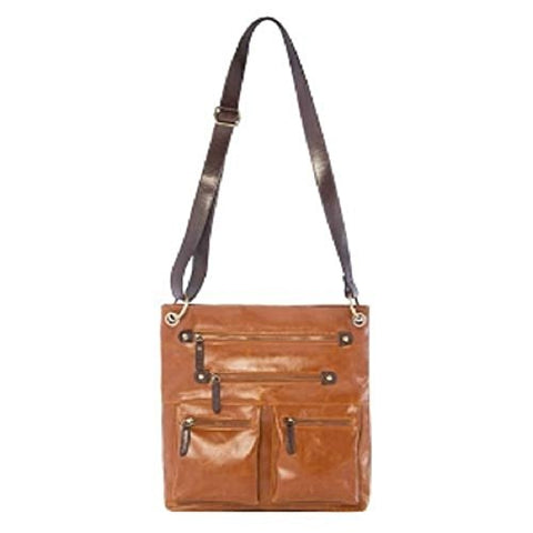 Shiraleah Harper Crossbody Bag, Saddle