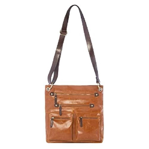 Shiraleah Harper Crossbody Bag, Saddle