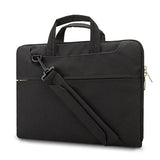 Lacdo 15.6 Inch Waterproof Fabric Laptop Shoulder Bag Notebook Sleeve Case Compatible Macbook Pro