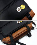 Mxcostume Anime Backpack Attack on Titan Gold Logo School Bag Cosplay Bookbag