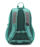 JanSport Women's Agave Backpack Ocean Teal and Lapland Green, Ocean Teal/Lapland Green