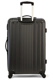 Travelcross Milano Luggage 3 Piece Lightweight Spinner Set (Black)