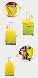 Hugs Idea 26/28/30 Inch Cute Giraffe Spandex Elastic Luggage Cover Protector With Zipper