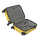 Mia Toro Italy Fibre Di Carbonio Elite Hardside Spinner Carry-on, White