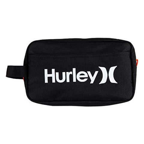 Hurley Boys' One and Only Small Items Travel Dopp Kit, Black, O/S
