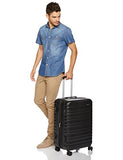 Amazonbasics Hardside Spinner Luggage - 3 Piece Set (20", 24", 28"), Black