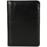 Kenneth Cole Reaction Faux Leather Mini Bifold Writing Pad, Black
