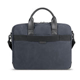 Solo Gavin Waxed Canvas Slim Brief, Indigo