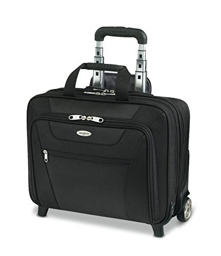 Samsonite(R) Wheeled Business Case, 13In.H X 17In.W X 6 1/2In.D, Black