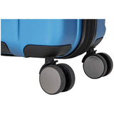 Kenneth Cole Reaction Continuum Hardside 8-Wheel Expandable Upright Spinner Luggage, Vivid Blue, 3-Piece Set (20", 24", & 28")